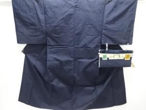 本場結城紬男物着物アンサンブル(石下)
